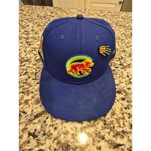 New Era Chicago Cubs Fitted Hat 7 5/8